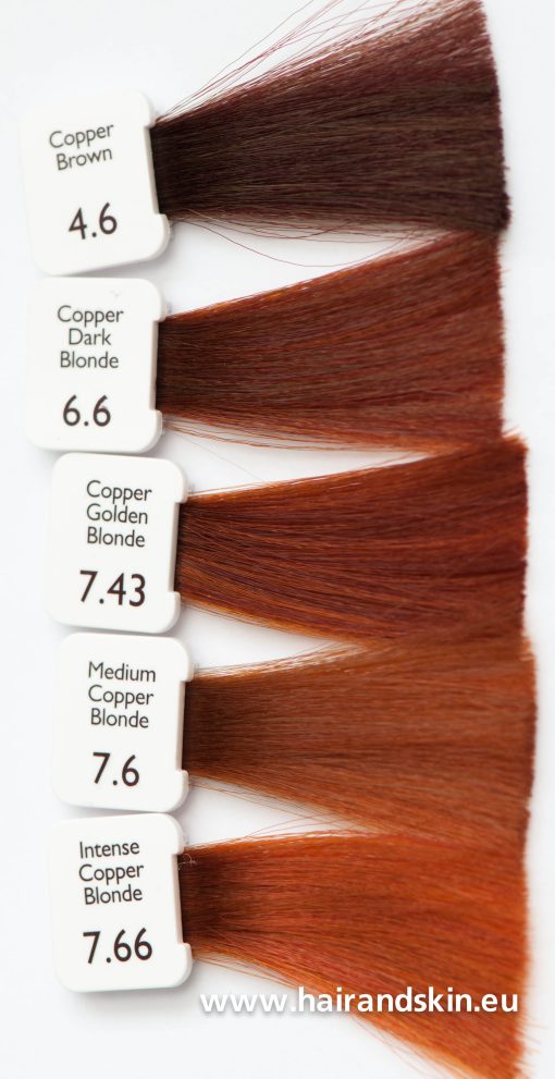 Natulique couleur cuivré assortiment