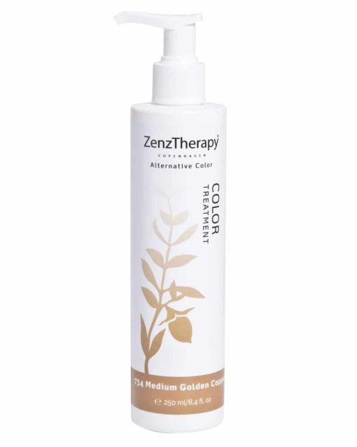 ZenzTherapy Kleurentherapie 734 Medium Goudkoper 250ml
