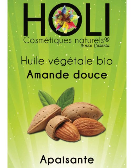 holi huile végétale amande douce