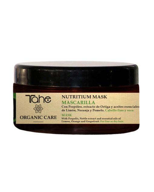 Tahe Organic Care Masque Nutritium Cheveux fins et secs 300ml
